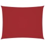 Toldo de vela rectangular tela Oxford rojo 2,5x4 m en Sombrillas | Comprar online en Foru.es
