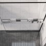 Estante de pared de ducha aluminio cromado 115 cm de vidaXL, Accesorios para el baño - Ref: Foro24-153623, Precio: 52,03 €, D...