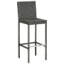 Taburetes de cocina con cojines 6 uds ratán sintético gris de vidaXL, Taburetes de cocina - Ref: Foro24-362579, Precio: 284,0...