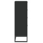 Aparador alto madera contrachapada negro 40x30x95 cm de vidaXL, Aparadores - Ref: Foro24-352125, Precio: 173,19 €, Descuento: %