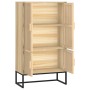Aparador alto madera contrachapada 70x35x125 cm de vidaXL, Taquillas y armarios de almacenamiento - Ref: Foro24-352141, Preci...