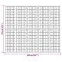 Biombo plegable con 5 paneles estilo japonés blanco 200x170 cm de vidaXL, Divisores de ambientes - Ref: Foro24-352089, Precio...