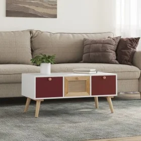 Couchtisch mit Sperrholzschubladen 80x40x35,5 cm von vidaXL, Couchtisch - Ref: Foro24-352157, Preis: 71,39 €, Rabatt: %