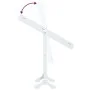 Espejo de pie blanco 34x37x146 cm de vidaXL, Espejos - Ref: Foro24-351763, Precio: 118,07 €, Descuento: %