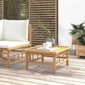 Bambus-Gartentisch 65x55x30 cm von vidaXL, Modulare Sofas für den Außenbereich - Ref: Foro24-362304, Preis: 77,80 €, Rabatt: %
