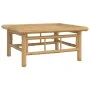 Mesa de jardín bambú 65x55x30 cm de vidaXL, Sofás modulares de exterior - Ref: Foro24-362304, Precio: 77,80 €, Descuento: %