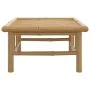 Mesa de jardín bambú 65x55x30 cm de vidaXL, Sofás modulares de exterior - Ref: Foro24-362304, Precio: 77,80 €, Descuento: %
