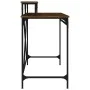 Iron and oak brown plywood desk 100x50x90 cm by vidaXL, Desks - Ref: Foro24-826703, Price: 64,06 €, Discount: %