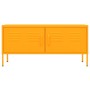 Mueble para TV de acero amarillo mostaza 105x35x50 cm en Muebles TV | Comprar online en Foru.es