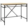 Escritorio hierro madera contrachapada roble Sonoma 100x50x75cm de vidaXL, Escritorios - Ref: Foro24-826720, Precio: 94,48 €,...