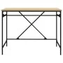 Escritorio hierro madera contrachapada roble Sonoma 100x50x75cm de vidaXL, Escritorios - Ref: Foro24-826720, Precio: 94,48 €,...