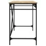 Escritorio hierro madera contrachapada roble Sonoma 100x50x75cm de vidaXL, Escritorios - Ref: Foro24-826720, Precio: 94,48 €,...