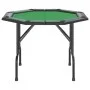 Folding poker table for 8 players green 108x108x75 cm by vidaXL, Game and poker tables - Ref: Foro24-80404, Price: 102,05 €, ...