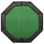 Folding poker table for 8 players green 108x108x75 cm by vidaXL, Game and poker tables - Ref: Foro24-80404, Price: 102,05 €, ...