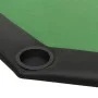 Folding poker table for 8 players green 108x108x75 cm by vidaXL, Game and poker tables - Ref: Foro24-80404, Price: 102,05 €, ...