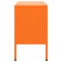 Mueble para TV de acero naranja 105x35x50 cm en Muebles TV | Comprar online en Foru.es