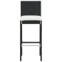 Küchenhocker mit Kissen 6 Stück synthetisches Rattan schwarz von vidaXL, Küchenhocker - Ref: Foro24-362578, Preis: 346,35 €, ...