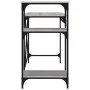 Escritorio con estantes hierro y madera gris Sonoma 105x50x90cm de vidaXL, Escritorios - Ref: Foro24-826717, Precio: 69,53 €,...
