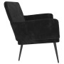 Banco de terciopelo negro 108x79x79 cm de vidaXL, Bancos - Ref: Foro24-351419, Precio: 140,12 €, Descuento: %