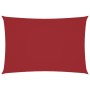 Toldo de vela rectangular tela Oxford rojo 2,5x4,5 m en Sombrillas | Comprar online en Foru.es