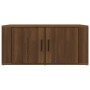 Mesa de centro madera contrachapada roble marrón 80x50x36 cm de vidaXL, Mesas de centro - Ref: Foro24-816519, Precio: 64,83 €...