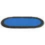 Tablero de póquer plegable para 10 jugadores azul 208x106x3 cm de vidaXL, Mesas de juego y de póquer - Ref: Foro24-80401, Pre...