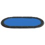 Tablero de póquer plegable para 10 jugadores azul 208x106x3 cm de vidaXL, Mesas de juego y de póquer - Ref: Foro24-80401, Pre...