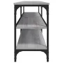 Mueble de TV madera contrachapada gris Sonoma 160x30x50 cm de vidaXL, Muebles TV - Ref: Foro24-826752, Precio: 69,36 €, Descu...