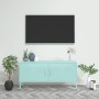 Mueble para TV de acero verde menta 105x35x50 cm en Muebles TV | Comprar online en Foru.es