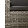 Sillón de jardín con cojín ratán sintético gris de vidaXL, Conjuntos de jardín - Ref: Foro24-362693, Precio: 126,88 €, Descue...
