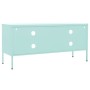 Mueble para TV de acero verde menta 105x35x50 cm en Muebles TV | Comprar online en Foru.es