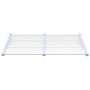 Marquesina puerta policarbonato gris y transparente 152,5x90 cm de vidaXL, Toldos - Ref: Foro24-153691, Precio: 63,75 €, Desc...
