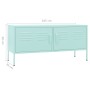 Mueble para TV de acero verde menta 105x35x50 cm en Muebles TV | Comprar online en Foru.es