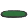 Folding poker board for 10 players green 208x106x3 cm by vidaXL, Game and poker tables - Ref: Foro24-80400, Price: 149,07 €, ...