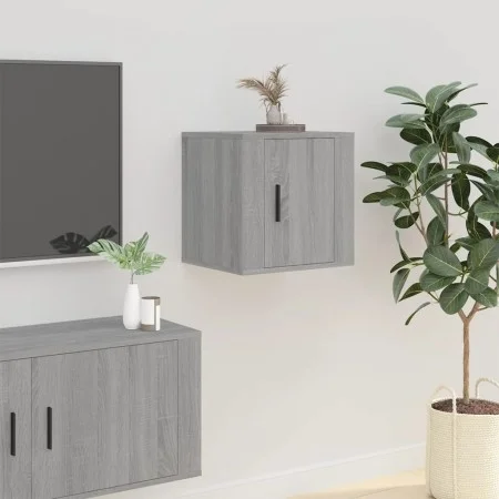 Mueble para TV de pared gris Sonoma 40x34,5x40 cm de vidaXL, Muebles TV - Ref: Foro24-816652, Precio: 30,49 €, Descuento: %