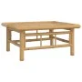Set de muebles de jardín 12 pzas bambú con cojines gris oscuro de vidaXL, Conjuntos de jardín - Ref: Foro24-3155226, Precio: ...