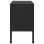 Mueble para TV de acero negro 105x35x50 cm en Muebles TV | Comprar online en Foru.es