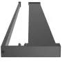 Estante para pared de ducha aluminio negro 80 cm de vidaXL, Accesorios para el baño - Ref: Foro24-153615, Precio: 43,43 €, De...