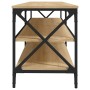 Mueble de TV madera contrachapada roble Sonoma 160x40x50 cm de vidaXL, Muebles TV - Ref: Foro24-826730, Precio: 86,70 €, Desc...
