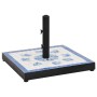Base de sombrilla cuadrada azul y blanco 12 kg de vidaXL, Bases para sombrillas - Ref: Foro24-362222, Precio: 75,43 €, Descue...