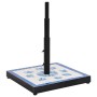 Base de sombrilla cuadrada azul y blanco 12 kg de vidaXL, Bases para sombrillas - Ref: Foro24-362222, Precio: 75,43 €, Descue...
