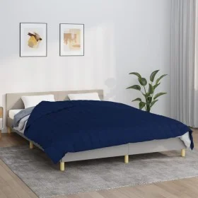 Manta con peso tela azul 220x230 cm 15 kg de vidaXL, Mantas - Ref: Foro24-3154809, Precio: 108,85 €, Descuento: %