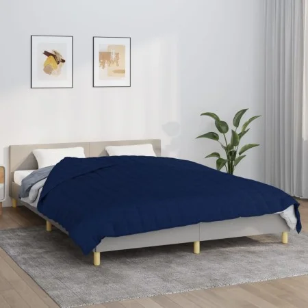 Manta con peso tela azul 220x230 cm 15 kg by vidaXL, Blankets - Ref: Foro24-3154809, Price: 108,85 €, Discount: %