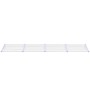 Marquesina puerta policarbonato gris y transparente 396x90 cm de vidaXL, Toldos - Ref: Foro24-153696, Precio: 121,13 €, Descu...