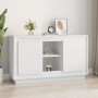 Aparador de madera contrachapada blanco 102x35x60 cm de vidaXL, Aparadores - Ref: Foro24-831877, Precio: 99,33 €, Descuento: %