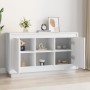 Aparador de madera contrachapada blanco 102x35x60 cm de vidaXL, Aparadores - Ref: Foro24-831877, Precio: 99,33 €, Descuento: %