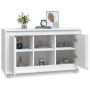 Aparador de madera contrachapada blanco 102x35x60 cm de vidaXL, Aparadores - Ref: Foro24-831877, Precio: 99,33 €, Descuento: %