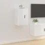 Muebles para TV de pared 2 uds blanco brillante 40x34,5x60 cm de vidaXL, Muebles TV - Ref: Foro24-816661, Precio: 49,22 €, De...