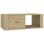 Mesa de centro madera contrachapada roble Sonoma 100x50,5x35 cm de vidaXL, Mesas de centro - Ref: Foro24-816539, Precio: 66,4...