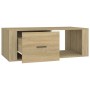 Mesa de centro madera contrachapada roble Sonoma 100x50,5x35 cm de vidaXL, Mesas de centro - Ref: Foro24-816539, Precio: 66,4...